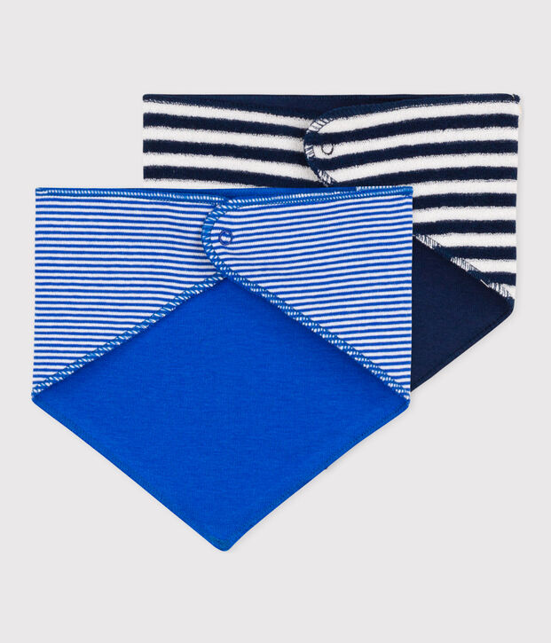 Babies' Striped Bandanas - Pack of 2 multicolor