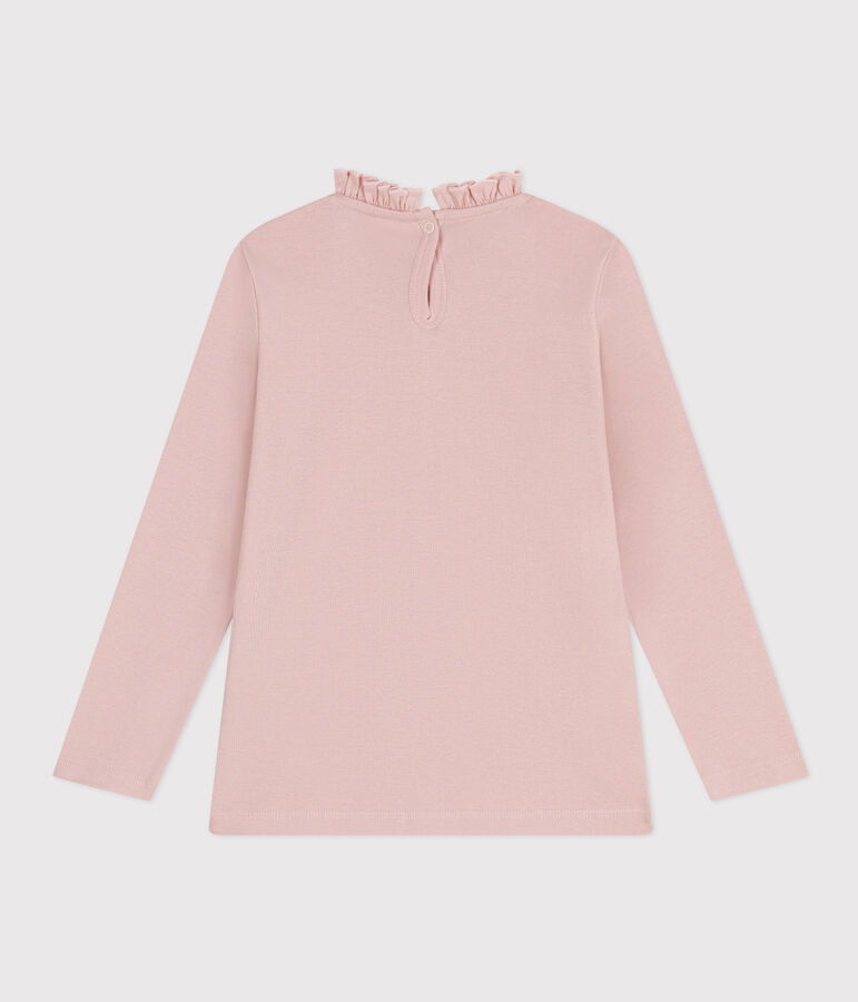Girls' Long-sleeved Cotton T-Shirt pink