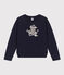 Women's Fleece Sweatshirt SMOKING blue