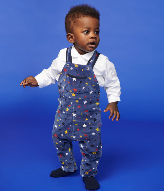 Baby boy's long dungarees Petit Bateau