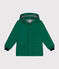 Children's unisex iconic recycled raincoat JARDIN green