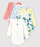Babies' Cat Pattern Long-Sleeved Bodysuit - 5-Pack variante 1