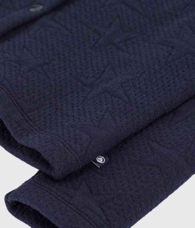 Children's plain cotton cardigan SMOKING