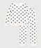 Women's cotton terry pyjamas printed with hearts MILK blue/SOIR
