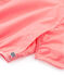 Unisex short windbreaker GROSEILLER pink/MARSHMALLOW white