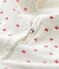 Baby Girls' Tube Knit Sleepsuit MARSHMALLOW white/TERKUIT red