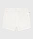 Babies' stripy seersucker shorts