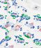 Children's pyjamas in Paris-print fleece white/multicolor