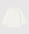 Babies' Cotton Blouse MARSHMALLOW white