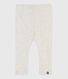 Babies' plain cotton leggings