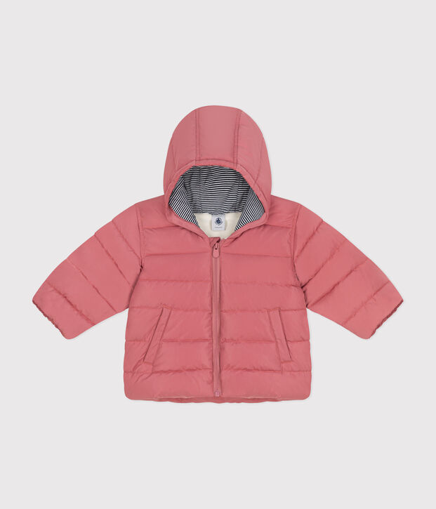 Babies' Fleece Lined Puffer Jacket pink