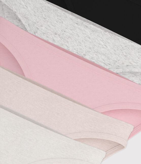 Women's Weekday Fine Cotton Briefs - 5-Pack Variante 3 PACK