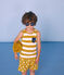 Boys' Beach Shorts BAMBOO yellow/MARSHMALLOW white