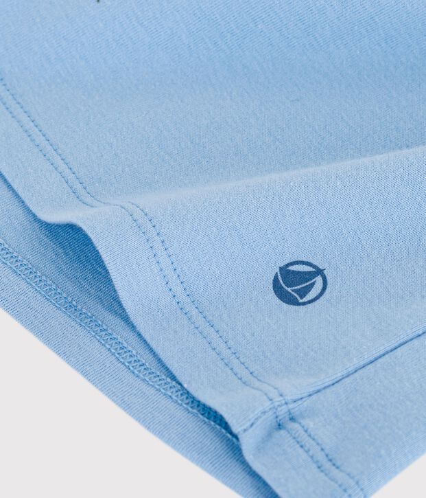 Women's short-sleeved plain cotton T-shirt FLO