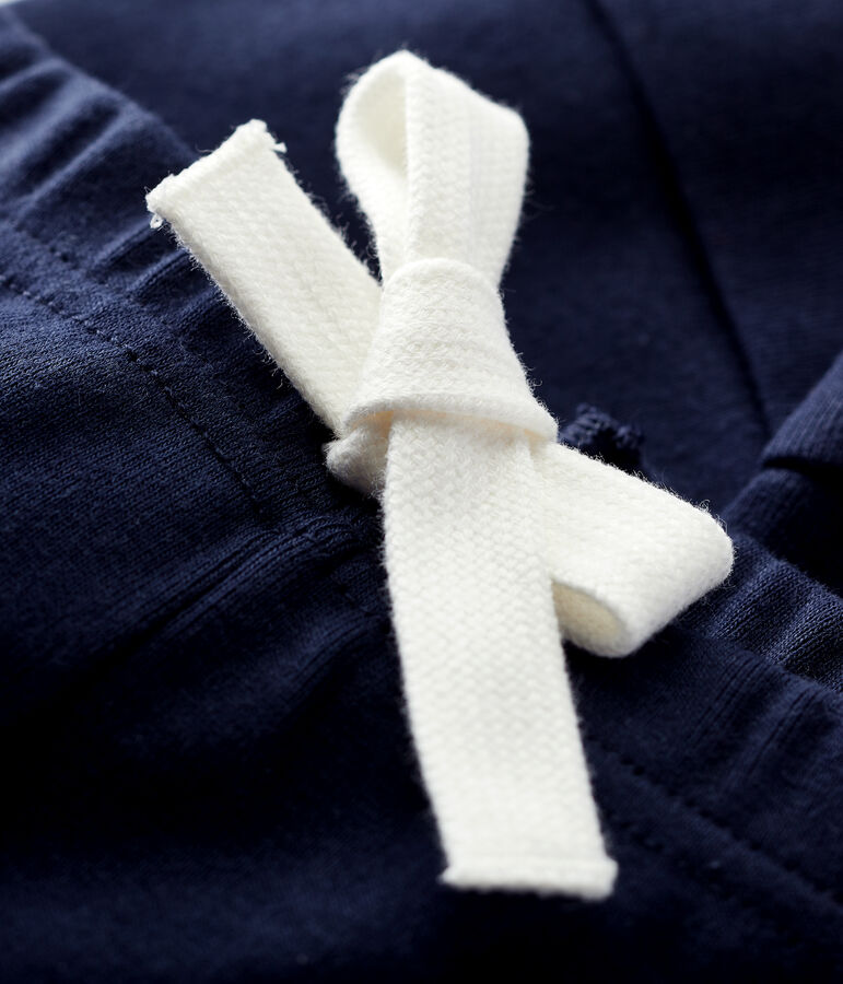 Babies' Unisex Cotton Trousers SMOKING blue