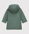 Babies' Warm Lined Fleece Raincoat THUYA green