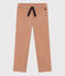 Boys' Regular Cotton Serge Trousers VINTAGE beige