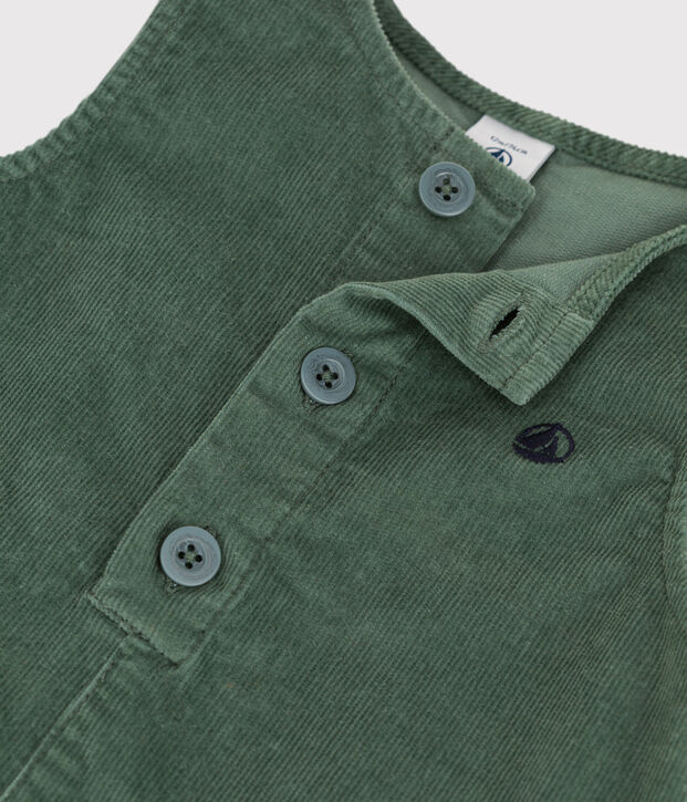 Babies' Corduroy Jumpsuit green