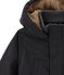 Boy's parka in coated canvas CAPECOD grey