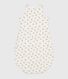 Babies' 3 TOG leopard-print corduroy sleeping bag