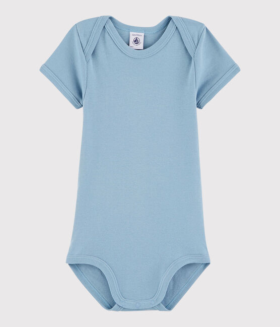 Unisex Babies' Short-Sleeved Bodysuit ACIER