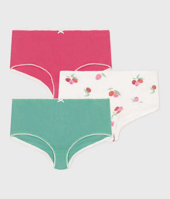 Children's fruit-print cotton  shorties - 3-pack variante 1