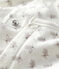 Babies' Bunny Tube Knit Sleepsuit MARSHMALLOW white/MULTICO white