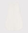 Babies' 1 TOG printed cotton sleeping bag MARSHMALLOW white/MISTIGRI white