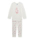 Girl's terry cloth pyjamas