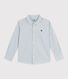 Children's stripy cotton shirt