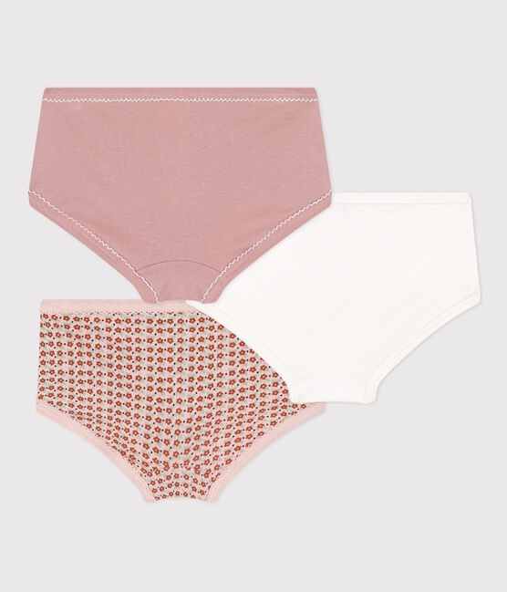 Girls' Flower Cotton Briefs - 3-Pack variante 1