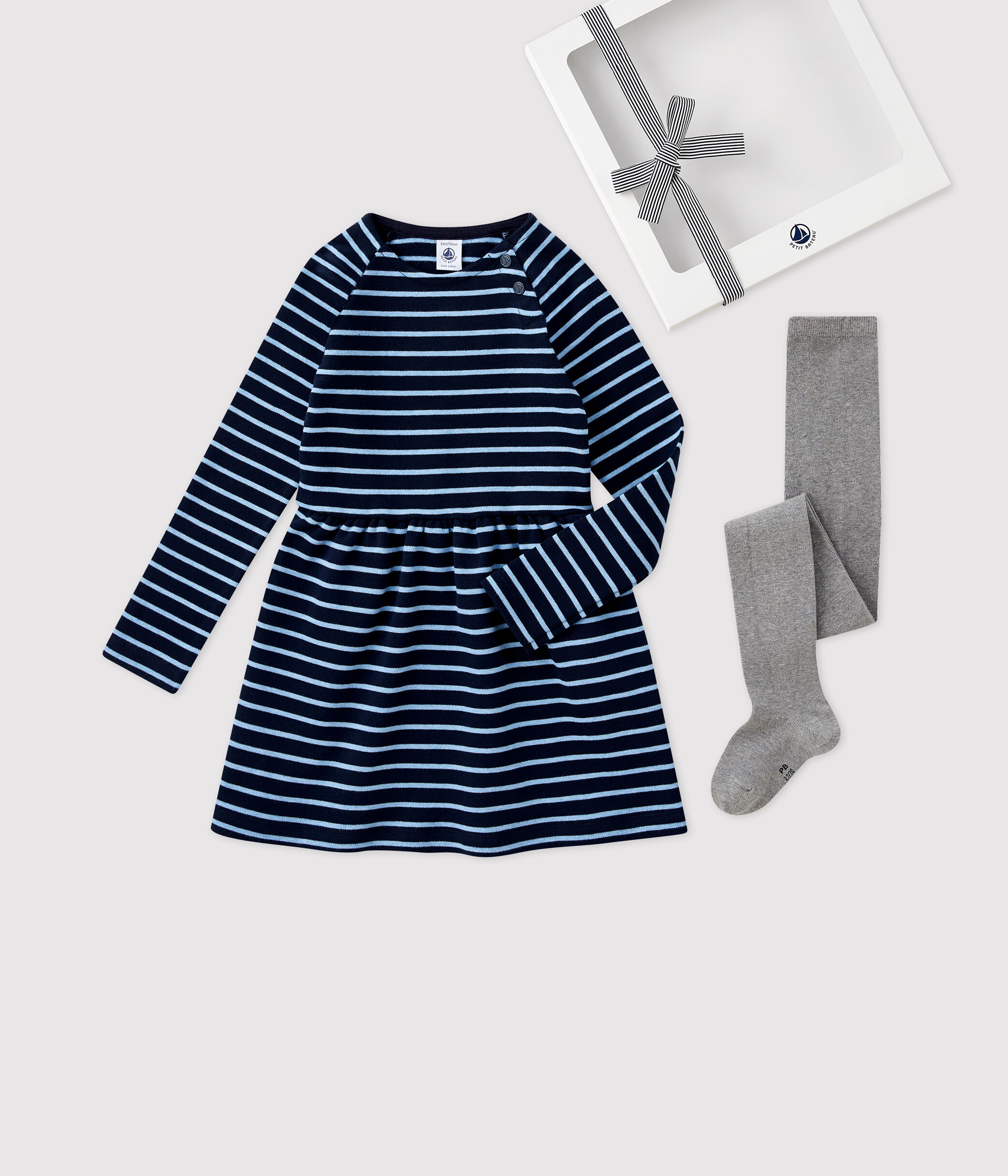 Girls dress sales and tights set