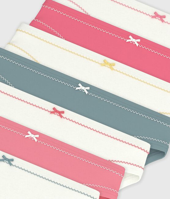 Pack of children's plain cotton pants variante 1