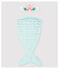 Girls' Cotton Fancy Dress Mermaid Set HAITI blue/MULTICO ecru