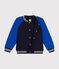 Boys' fleece baseball jacket SMOKING /CALVIN