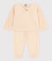 Cotton Knit Clothing - 2-Piece Set AVALANCHE Ecru