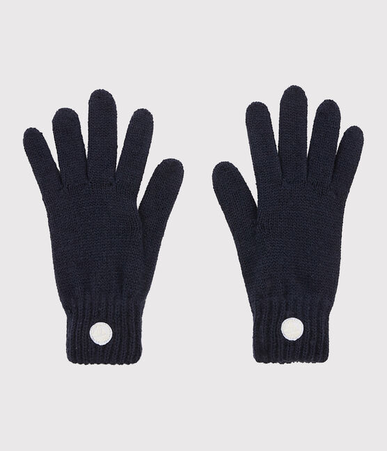 Children's Unisex Gloves SMOKING blue