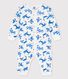 Babies' Footless Decorative Cotton Sleepsuit