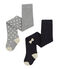 Baby Girls' Tights - 2-Piece Set SUBWAY grey/SMOKING blue