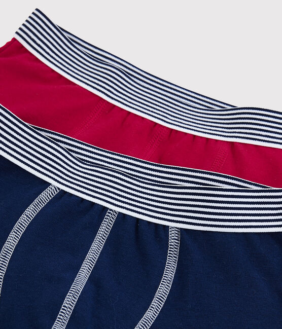 Boys' Organic Cotton and Elastane Boxer Shorts - 2-Pack variante 1
