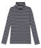 Iconic women's striped undersweater SMOKING blue/COQUILLE beige