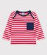Babies' Striped Jersey Long-Sleeved T-Shirt