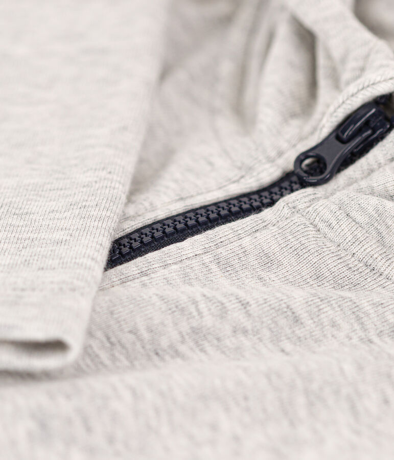 Boys' Zip-Up Hoodie grey