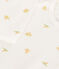 Babies' Cotton Pyjamas MARSHMALLOW white/MULTICO white