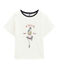 Child's short sleeved tee-shirt MARSHMALLOW white