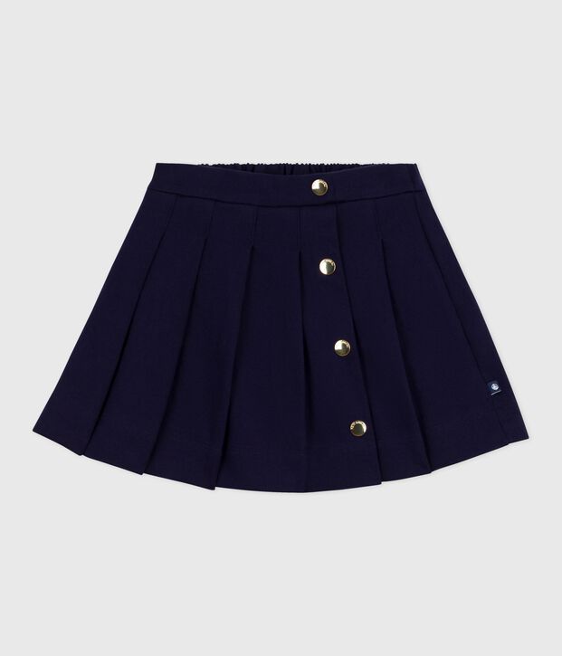 Children's plain cotton skirt SOIR