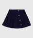 Children's plain cotton skirt