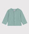 Babies' Thick Jersey Cardigan PAUL green