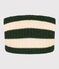 Unisex Fleece-Lined Stripy Knitted Snood AVORIAZ /AVALANCHE