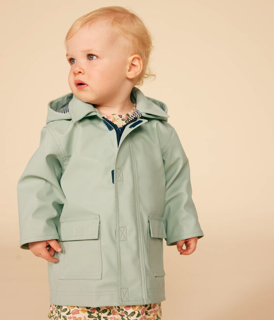Babies' Iconic Raincoat HERBIER green